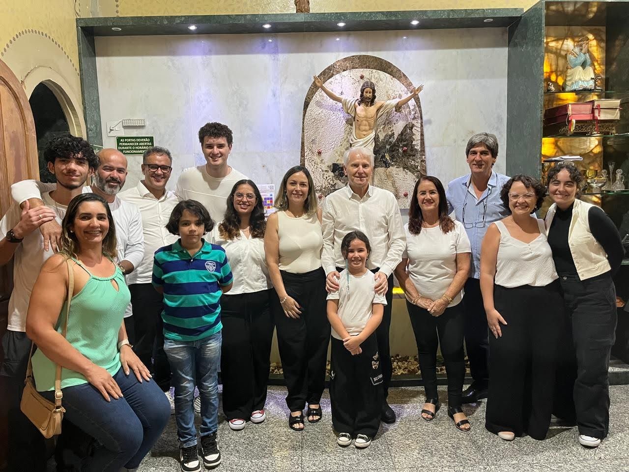 Igreja São Sebastião - Última missa de 2025 - Pe Wieslaw e Diácono Adelmo